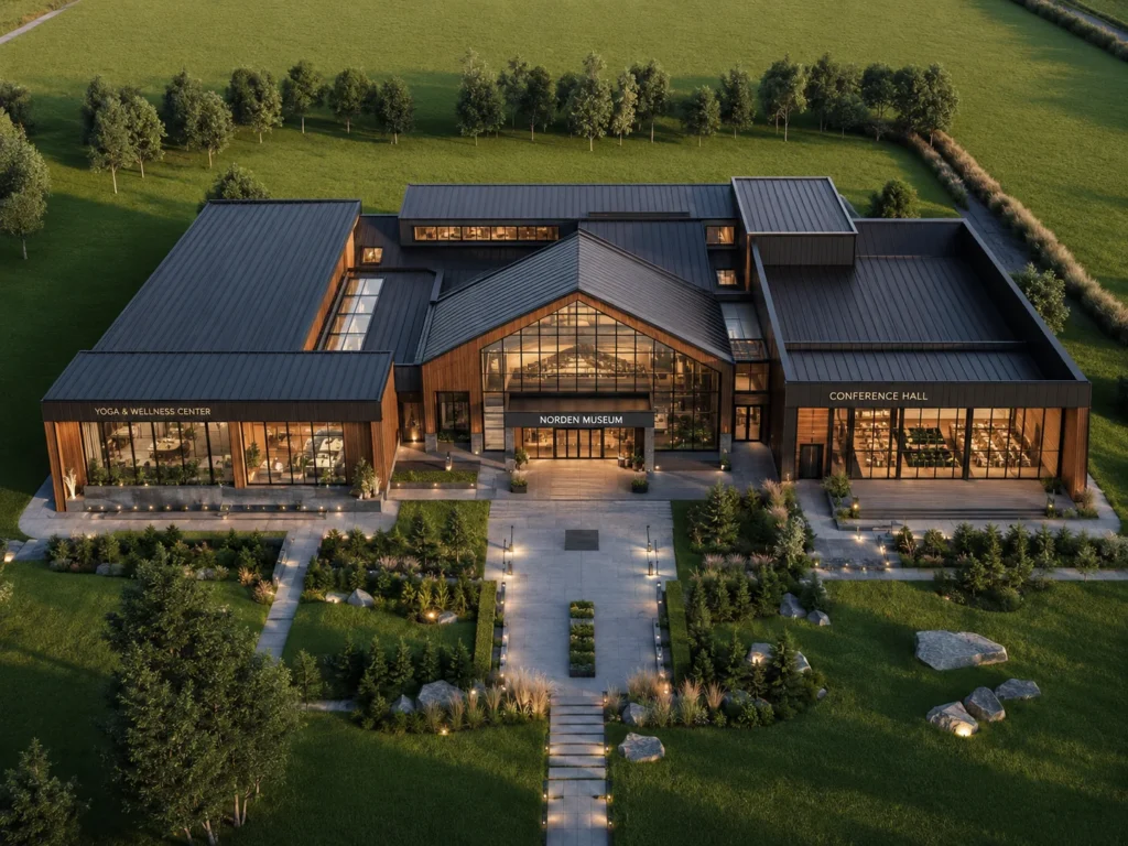Визуализация многофункционального комплекса wellness-курорта «Ильмера»